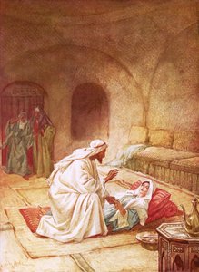 Jesus erweckt die Tochter des Jairus von William Brassey Hole