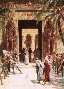Moses und Aaron vor dem Pharao von William Brassey Hole
