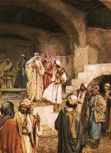 Samuel salbt David inmitten seiner Brüder von William Brassey Hole