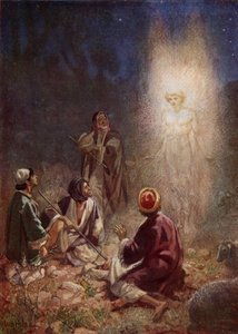 Der Engel des Herrn erscheint den Hirten - Bibel