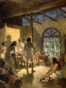 Der Tod des Erstgeborenen, die letzte der zehn Plagen. - Bibel