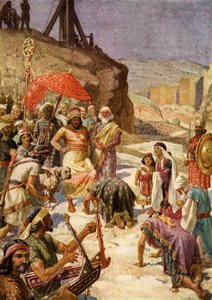 Die Unterwerfung von Jojachin Konja - Bibel