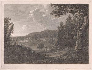 Fonthill, wie es vor den Änderungen von Mr. Beckford war