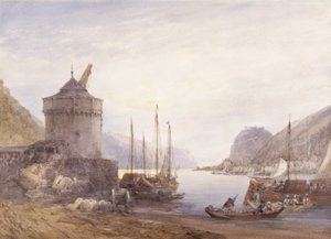 Andernach am Rhein von William Callow
