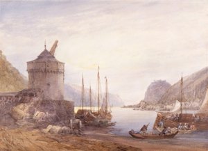 Andernach am Rhein von William Callow
