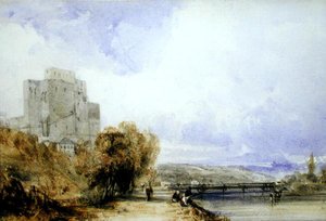 Schloss Montboucher von William Callow