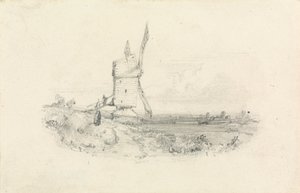 Windmühle von William Callow
