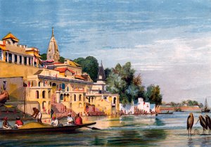 Cawnpore am Ganges, Indien, 1857