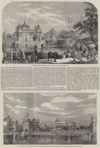 Heiliger Tank und Tempel der Sikhs von William Carpenter