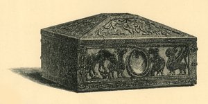 Schmuckkästchen, um 1180-1200, 1881 von William Catley