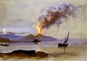Ausbruch des Vesuvs von Clarkson Frederick Stanfield