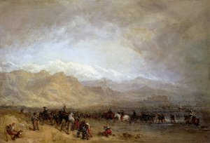 Französische Truppen durchqueren die Magra