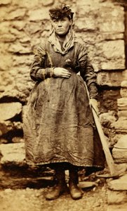 Arbeiter der Tredegar Eisenwerke, Wales von William Clayton