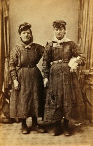 Arbeiter der Tredegar Eisenwerke, Wales