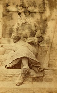 Arbeiter aus den Tredegar Eisenwerken, Wales von William Clayton