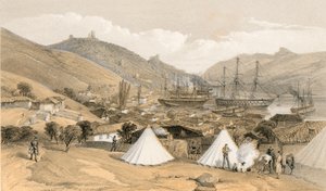 Balaklawa, Blick zum Meer von William Crimea Simpson