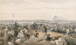 Landung der Expedition nach Kertsch und die Sprengung der St. Paul