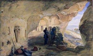 Galerien bei Inkerman von William Crimea Simpson