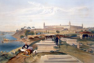 Krankenhaus und Friedhof, Scutari, Tafel aus 