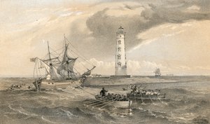 Der Leuchtturm am Kap Chersonese, Blick nach Süden von William Crimea Simpson