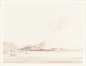 Eine Ansicht in Indien von William Daniell