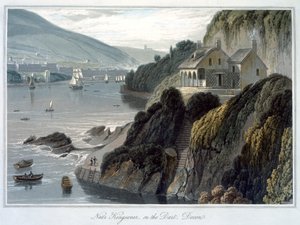 In der Nähe von Kingswear, am Dart, Devon, 1825 von William Daniell