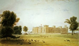 Schloss Windsor von William Daniell
