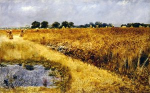 Ein Kornfeld von William Davis
