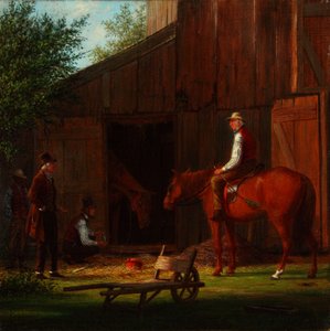 Das kranke Pferd 1869 von William Davis