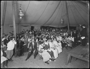 Evangelistische Gesellschaft Kindermeeting, East 67th Street und Avenue A, New York City, 24. Juli 1914