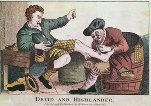 Druide und Highlander, 1815