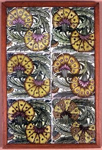 Fliesenpaneel von William de Morgan