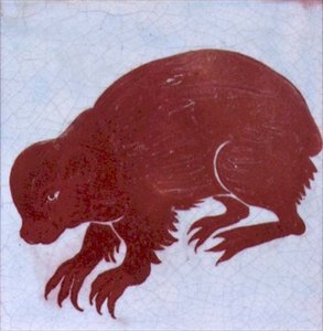 Stachelschwein von William de Morgan