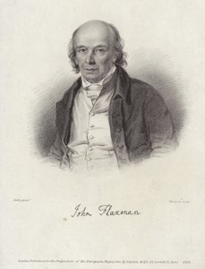 Porträt von John Flaxman von William Derby