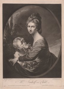 Mrs. Imhoff und Kind von William Dickinson