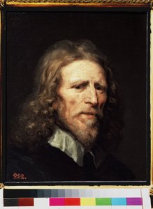Porträt von Abraham van der Doort, holländischer Künstler