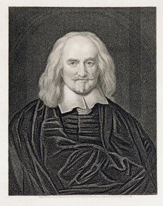 Porträt von Thomas Hobbes (1588-1679), graviert von James Posselwhite (1798-1884), veröffentlicht von William Mackenzie