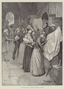 Eine englische Invasion der Türkei, der Basar in Broussa von William Douglas Almond