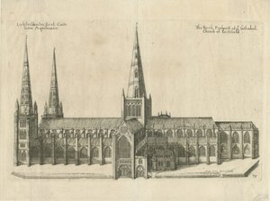 Lichfield Kathedrale - Südansicht