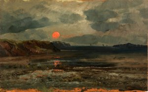 Sonnenaufgang über den Fischgewässern von Maine von William E. Norton