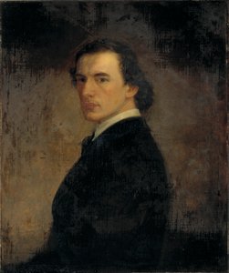 Porträt des Künstlers, 23 Jahre alt, ca. 1860 von William Edgar Marshall