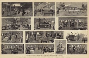 HMS Marlborough Schule für Ingenieurstudenten, Portsmouth von William Edward Atkins