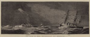 Seetrial der HMS Devastation vor Berehaven