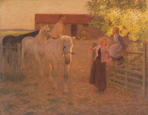 Das alte Tor, um 1896 von William Edward Stott