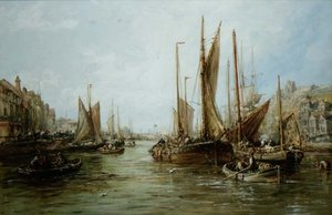 Kai mit Fischerbooten