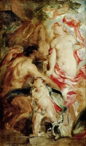Allegorische Studie, eine Skizze von William Etty