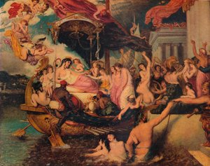 Cleopatras Ankunft in Kilikien, 1821