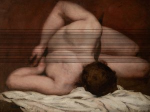 Männlicher Akt von William Etty