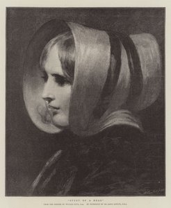 Studie eines Kopfes von William Etty