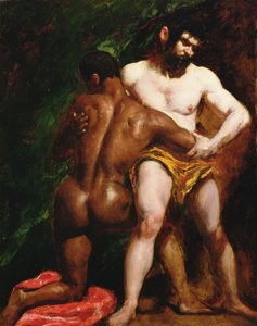 Die Ringer von William Etty